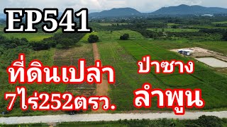 ที่ดินเปล่า7ไร่252ตรว.ราคา2.7ล้านพิกัดต.ท่าตุ้ม/อ.ป่าซาง​ลำ​พูน​