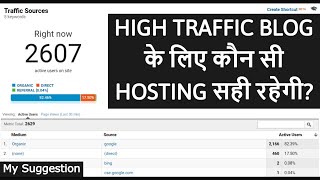 Best Hosting For High Traffic Blog / Website - Which hosting I am using for my website