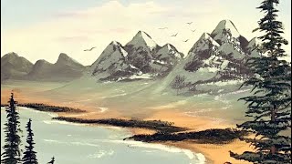 Richard Krejci  is live! Try some of my acrylic paint techniques for landscapes #paintwithrick