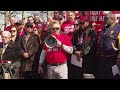 postal workers protest after trump says he may take control of the u.s. postal service