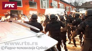 Napad kosovske policije na građane Kosovske Mitrovice