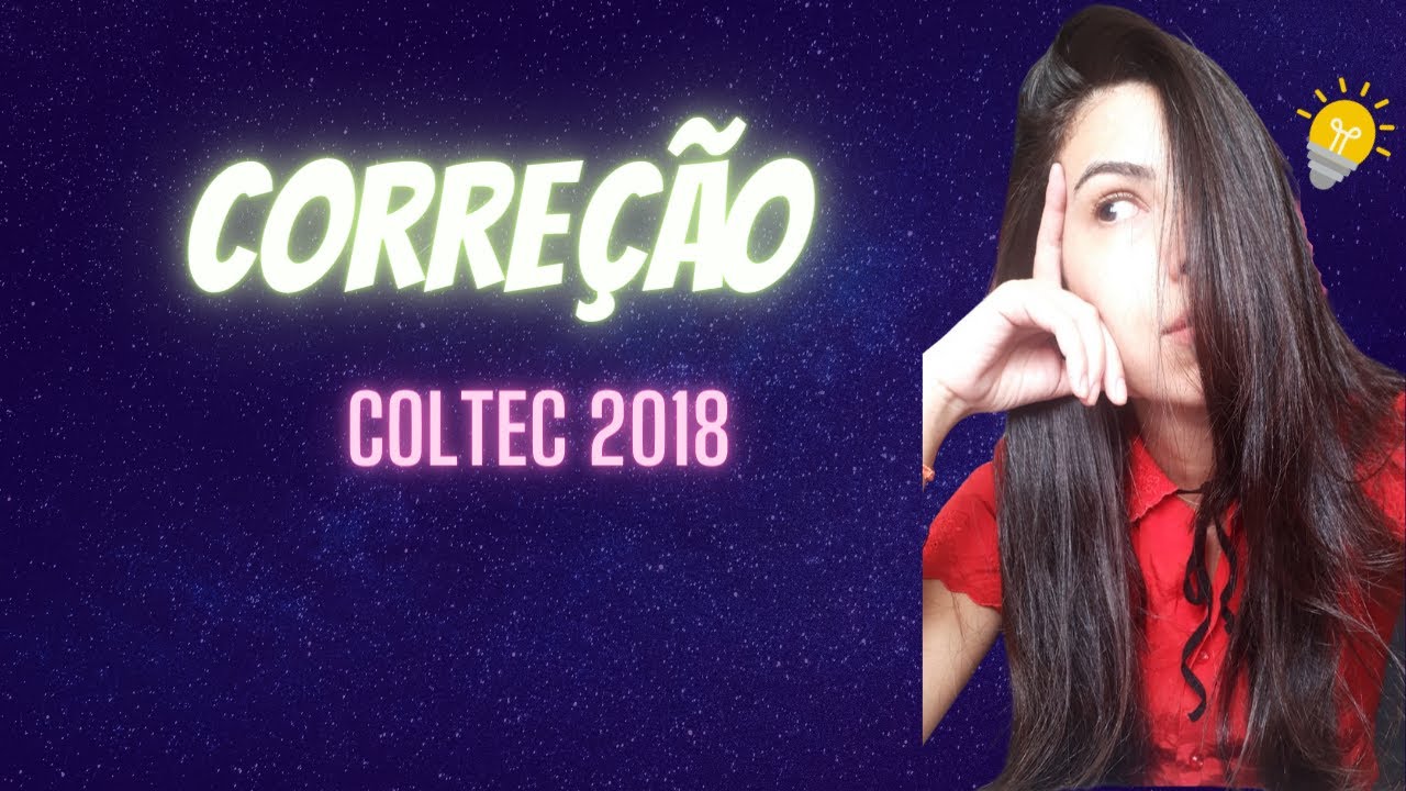 Correção Coltec Matemática 2018 Youtube