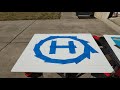 a sturdy drone helipad