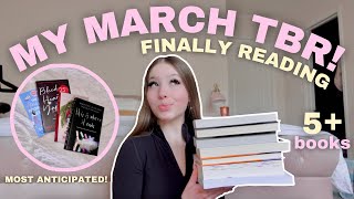 what I'm reading this month 🌷☁️ *my march tbr*