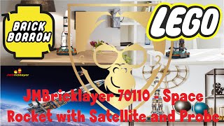 JMBricklayer 70110 - Space Rocket with Satellite and Probe *** SPEED BUILD & REVIEW ***