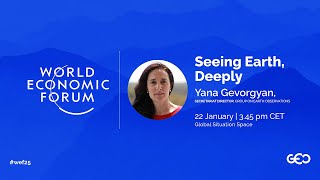 Seeing Earth, Deeply – Yana Gevorgyan at the World Economic Forum 2025