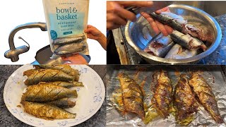 Recipe #9 - Air Fried Sardines (No oil)