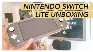 Nintendo Switch Lite Unboxing || Edelweiss Crossing