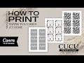 How To Print Small Business Thank You Cards At Home | Canva Printer Template | Canva Tutorial