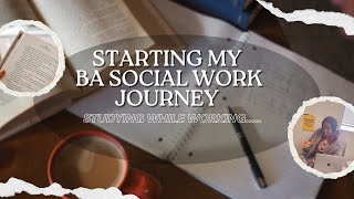 My Social Work Journey: Studying While Working