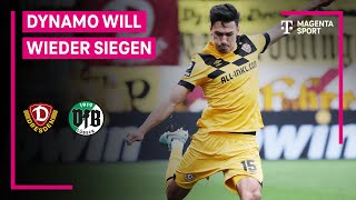 SG Dynamo Dresden vs. VfB Lübeck, Highlights mit Live-Kommentar | 3. Liga | MAGENTA SPORT