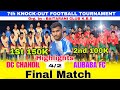 Final Match // DC Chandil vs Alibaba FC // At KBS Bangaon Playground