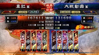 【三国志大戦】5枚神速vs騎馬求心 反省編