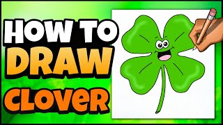 How to Draw a Shamrock | Saint Patrick's Day Art for Kids
