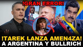 TAREK WILLIAM LANZA GRAVE MENSAJE A BULLRICH Y GENDARME ARGENTINO, SE METIO EN UN LIO!!!