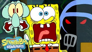 SpongeBob's SCARIEST Episodes Ever 😱 | 60 Minute Compilation | SpongeBob