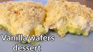 desserts with vanilla wafers | Best ever Wafers dessert | By Maryam R & vlogs