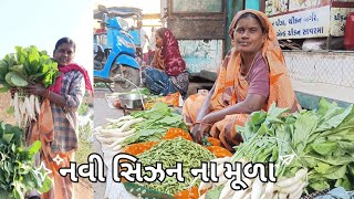 New radishes from the farm to the market in the new year ||Rinaroshan\u0026maa farmer vlogs||