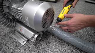 Vibration Research Electrodynamic Shaker Setup