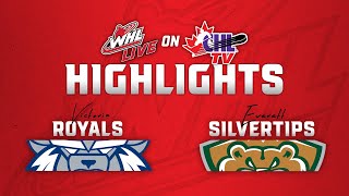 Victoria Royals at Everett Silvertips 01/04 | WHL Highlights 2024-25