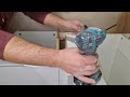 easy step by step how to fit a kitchen corner post.