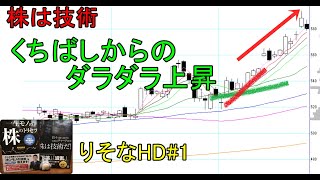 株は技術　くちばしからのPPPダラダラ上昇を狙ってみた　ショートトレード　りそなHD#1　〔第1227回〕