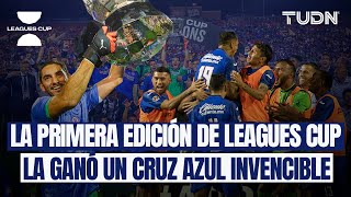 🏆 ¡El día que Cruz Azul levantó la PRIMERA Leagues Cup de la HISTORIA! 🚂🔵 | TUDN