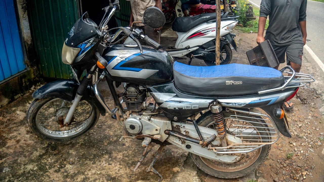 Bajaj Ct100 Chain Sprocket Repair Bajaj Bike Repairing Youtube