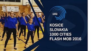 Kosice, Slovakia - 1000 Cities Flash Mob 2016