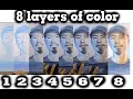 I Draw A Portrait With 8 Layers of color | Printer Man