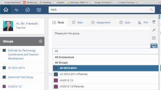 Edmodo Backchannel Chat