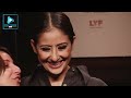 manisha koirala bouncing boobs ramp walk for chola in lfw 2016