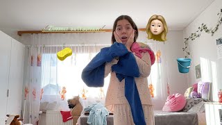 Zimmer aufräumen 🧹👚 (Weihnachtsdeko abmachen)￼