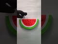 easy watermelon paper craft