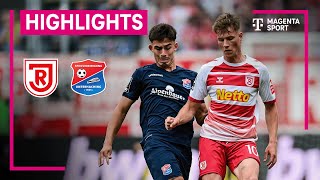SSV Jahn Regensburg - SpVgg Unterhaching | Highlights 3. Liga | MAGENTA SPORT
