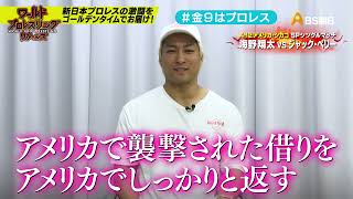 【ワールドプロレスリターンズ】選手がみどころを語る「このあと９時からはプロレス」33：海野翔太