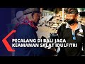 Toleransi Antar Umat, Pecalang di Bali Jaga Keamanan Salat Idulfitri di Karangasem