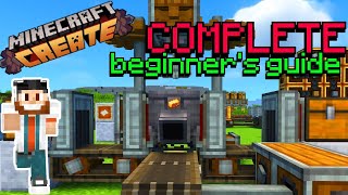 Minecraft Create Mod For Beginners | Everything you need to know to start Create-ing!