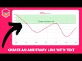 How to Create an Arbitrary Line with Text in Chart JS