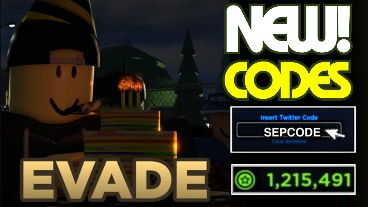 ROBLOX EVADE CODES SEPTEMBER 2023 | EVADE CODES | EVADE CODE | EVADE ...