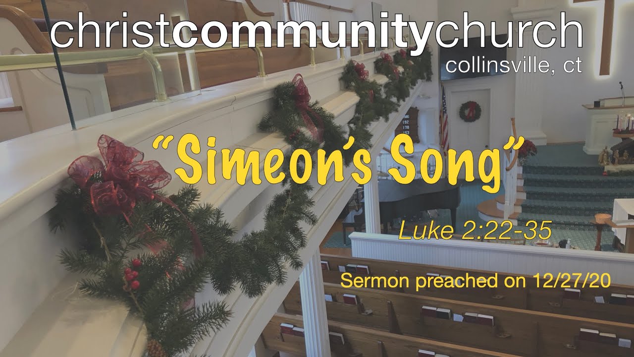 Simeon's Song Luke 2:25-35 - YouTube