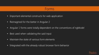 Angular 2 Core Concepts : Implementing Simple Two-Way Data Binding with ngModel | packtpub.com