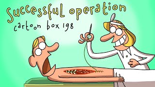 Successful Operation | Cartoon Box 198 | by FRAME ORDER | hilarious dark cartoons