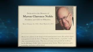 Myron Noble Dedication