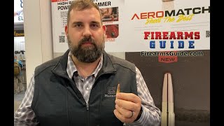 NEW 338 ARC Ammo explained by Hornady's Engineer - SHOT Show 2025 - FirearmsGuide.com