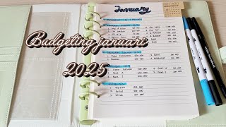 Budgeting januari 2025 | cara mengatur keuangan keluarga