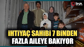 İhtiyaç Sahibi 7 Binden Fazla Aileye Bakan Ensar Ağabey’in Hikayesi