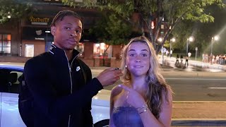 Asking WHITE Girls Why They Like BLACK Men!