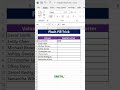 Excel Flash Fill Hacks: Transform Your Data Effortlessly! ✨📊 #ExcelTips #FlashFillTricks #shorts