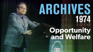 Opportunity and welfare in the first new nation (1974) | ARCHIVES